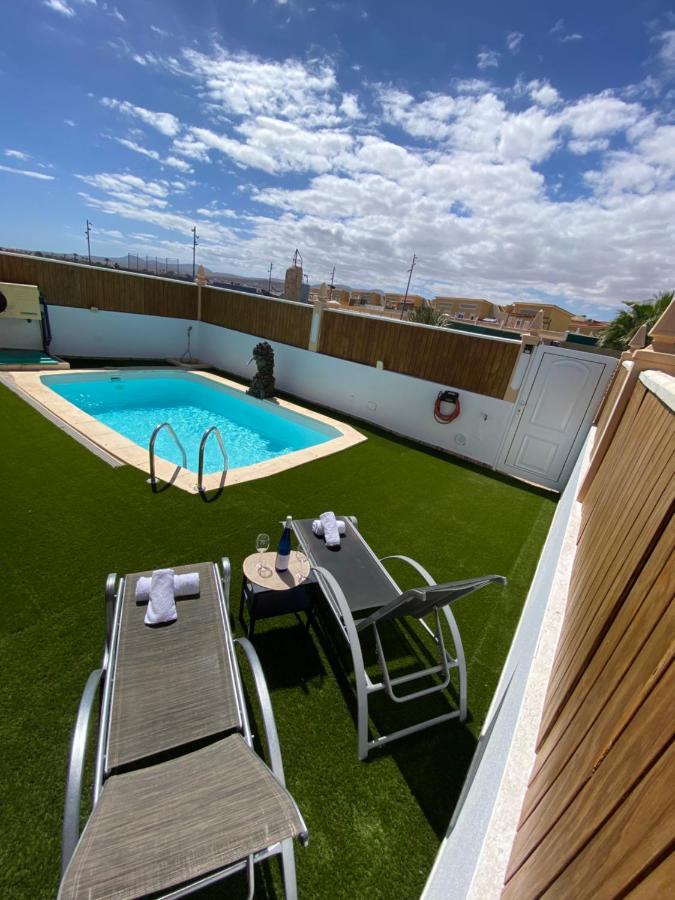 Beach Villa Private Heated Pool Caleta De Fuste Luaran gambar